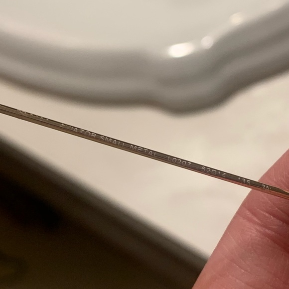 NWOT Aviator Small Metal Rayban Sunglasses RB3044 - Picture 8 of 8